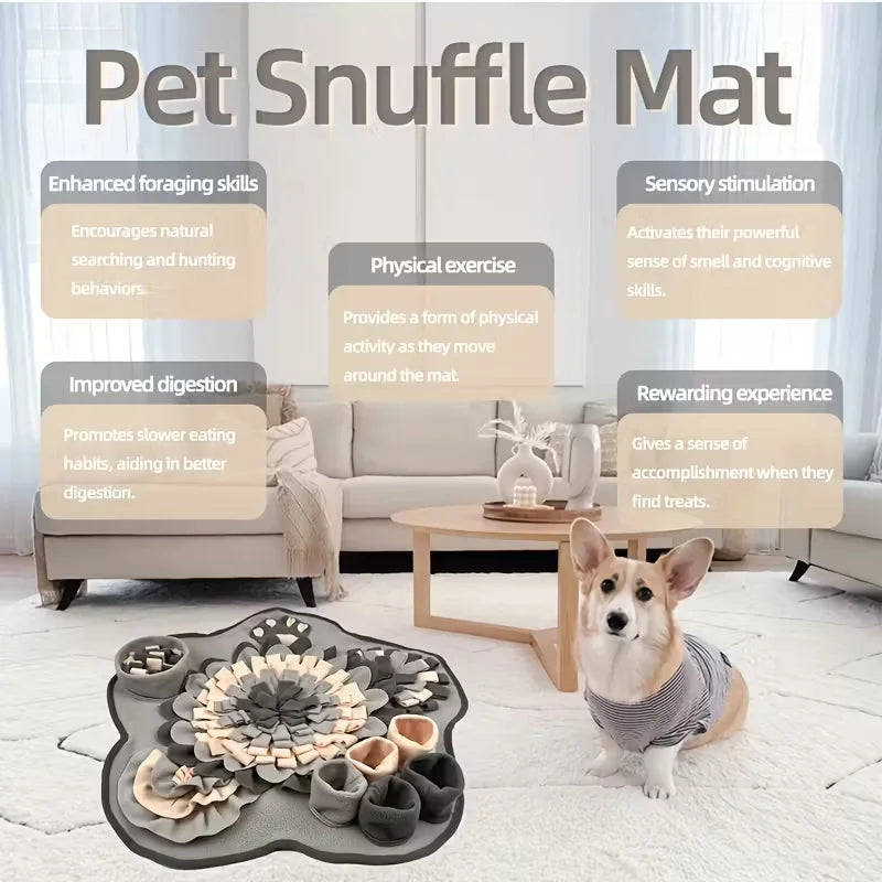 Tapis de Fouille pour Chien - Jouet Anti-Ennui