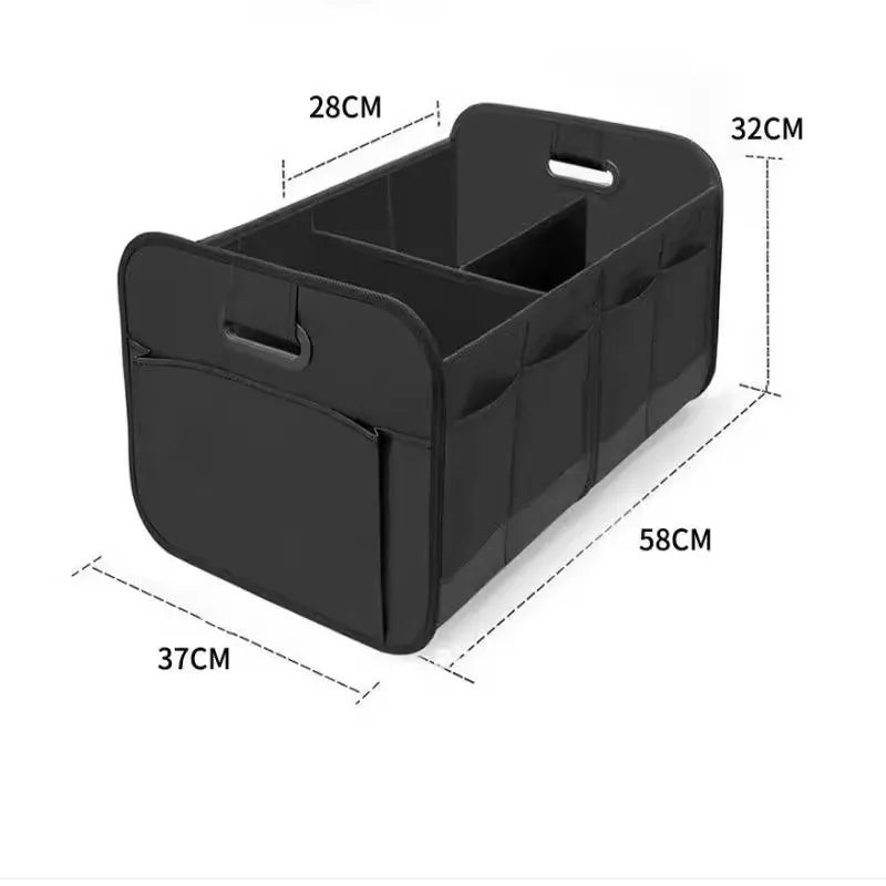 Organisateur de Coffre de Voiture Pliable - Multi-Compartiments