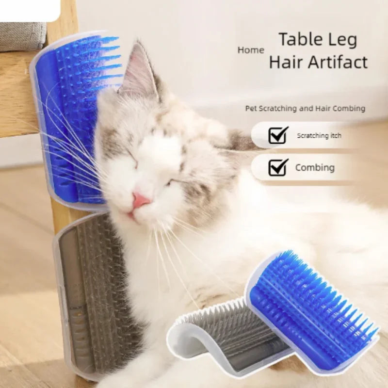 Brosse Auto-Toilettage pour Chat - Coin Mural Masseur