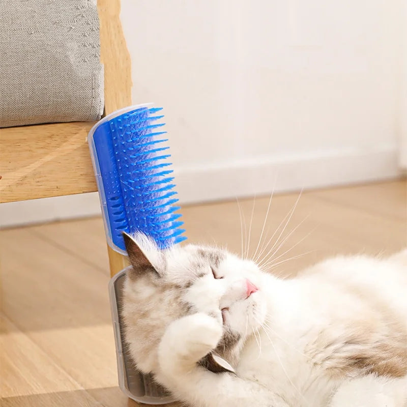 Brosse Auto-Toilettage pour Chat - Coin Mural Masseur