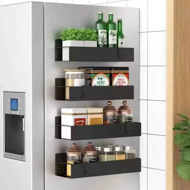 Étagère Magnétique de Frigo pour Rangement Épices