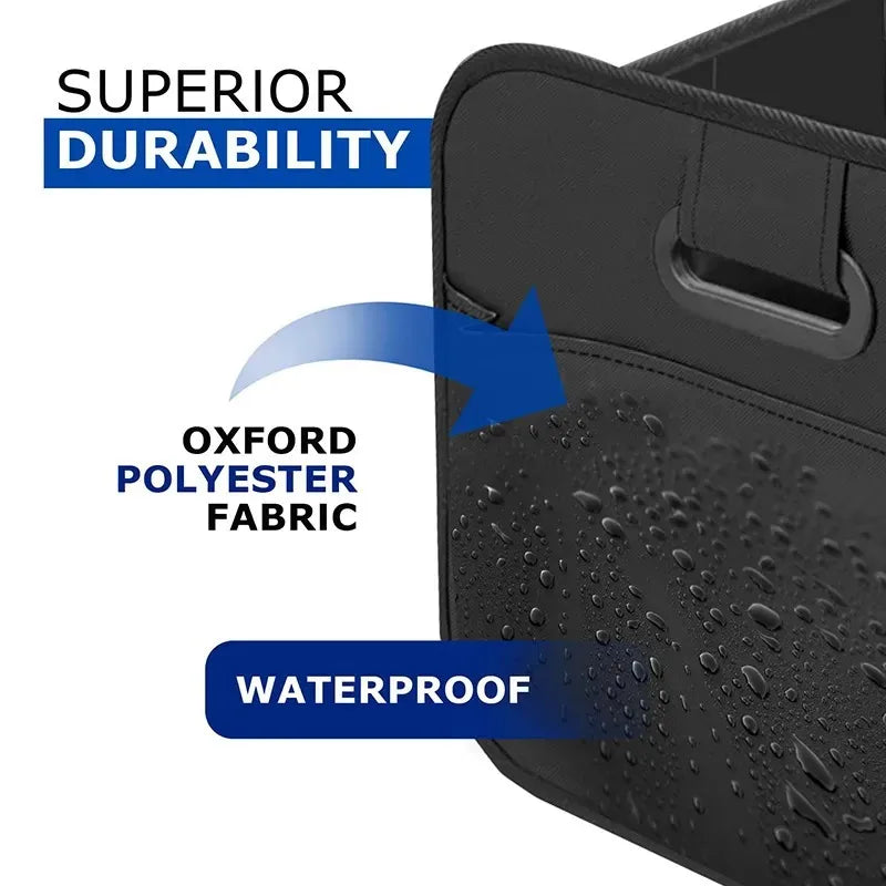 Organisateur de Coffre de Voiture Pliable - Multi-Compartiments